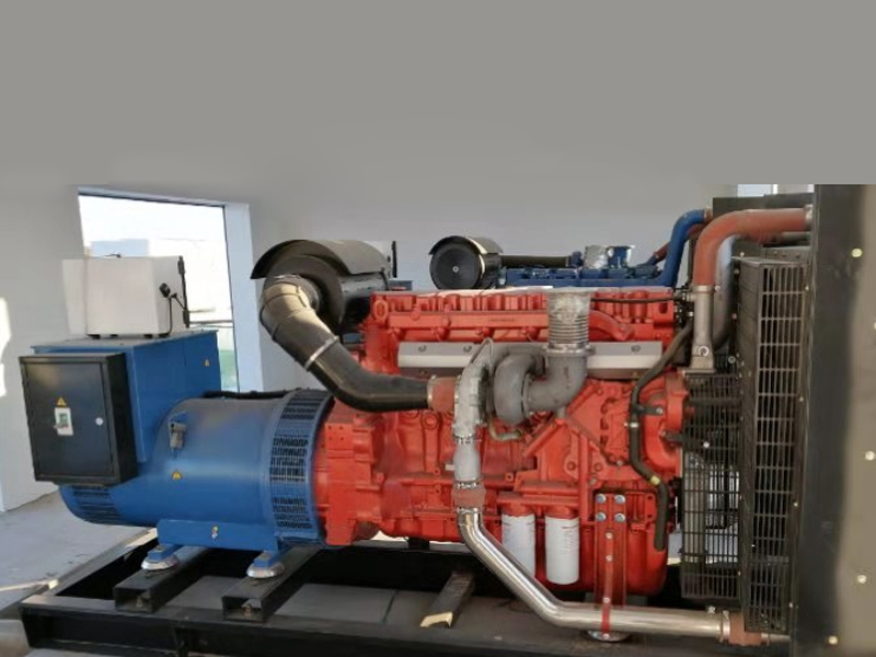 黑山縣牧原三場發電機組的安裝與調試